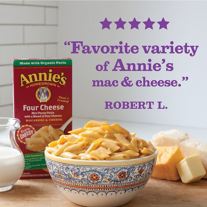 Annie's Macaroni and Cheese, Four Cheese Mac and Cheese, 5.5