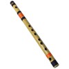 Zaza Percussion- Professional Polished Bamboo Bansuri Flute - (Indian Flute)
