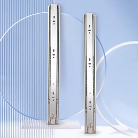 Gobrico 18 Inch 100 LB Capacity Full Extension Soft/Self Close Ball Bearing Side Mount Drawer Slides Heavy Duty Drawer Runners 10 Pairs