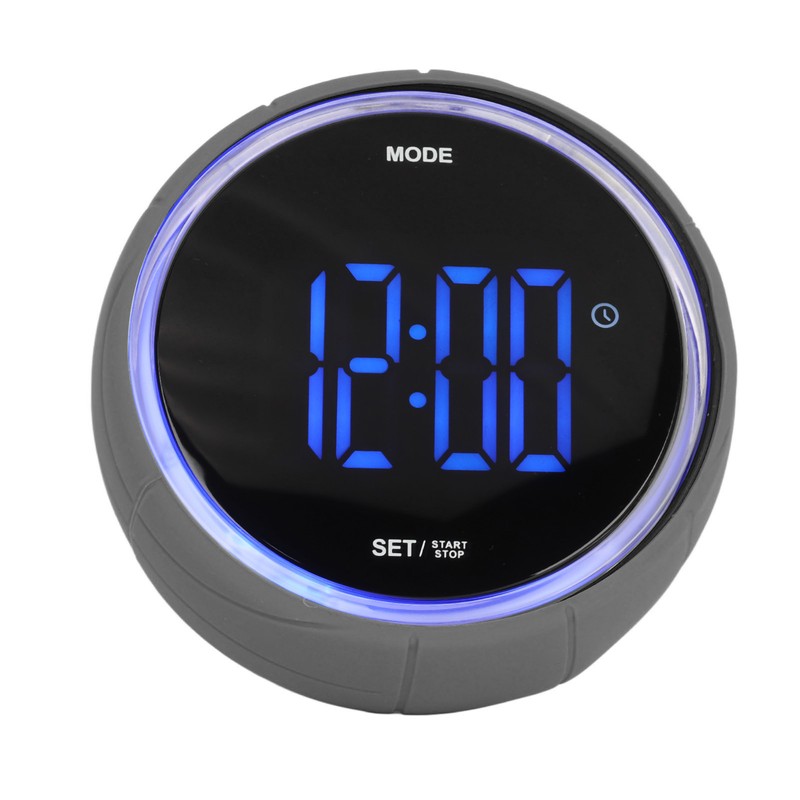 Multifunctional Timer Kitchen Baking Timer with Cool Ambient Light 1000MAH