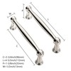 ZAUYX Solid Heavy-Duty 2 Pack 3-3/4 Inch Hole Center Vibrant