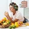 Zewurtuw Luxury Shower Cap Adjustable Reusable Double Waterproof Layer Elastic