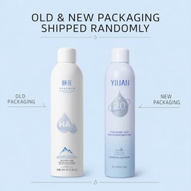 YILIAN Spray facial natural Face Mist con HA, calmante y calmante para la piel sensible, 10.14 onzas líquidas