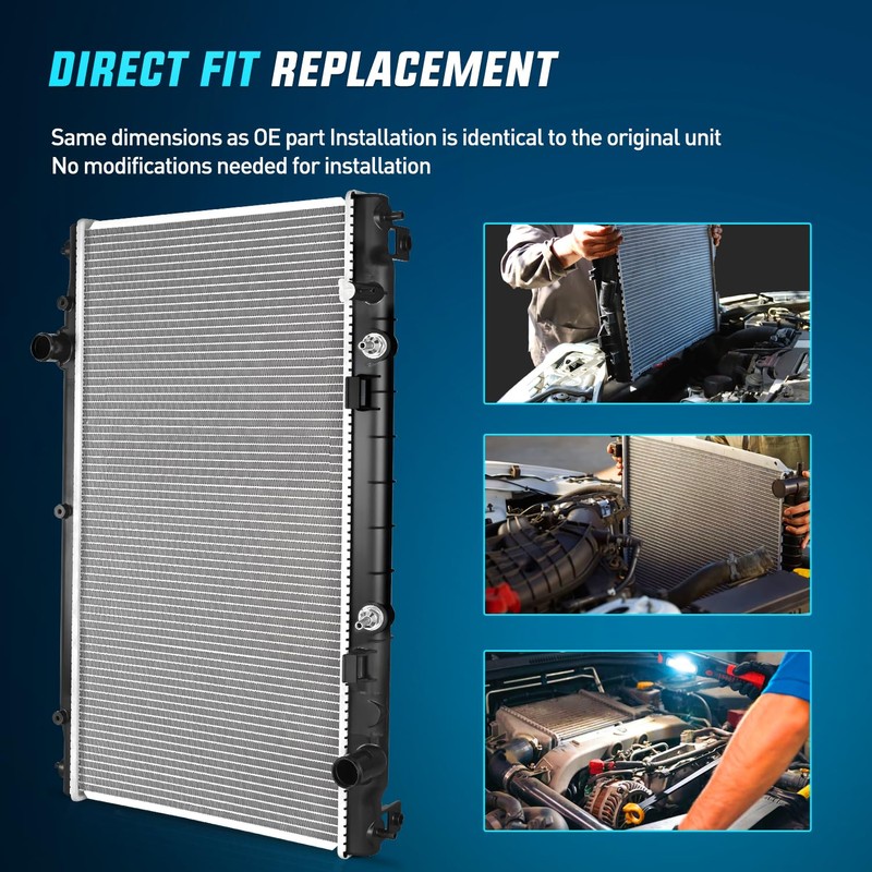 Nilight Radiator for Infiniti Q50 V6 3.5L 3.7L 2014 2015