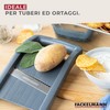 Fackelmann Compact Slicer, Vegetable Slicer with Stainless Steel Blade, Grater