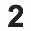 QT Modern House Number - EXTRA LARGE 10 inch BLACK