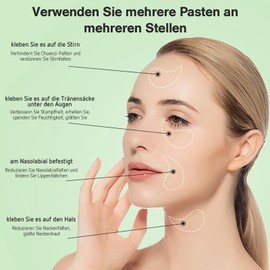 Pack of 60 eye pads, collagen eye pads against dark circles with aloe vera, anti-ageing eye mask with hyaluronic acid, eye pads against bags wrinkles, hyaluronic acid eye mask