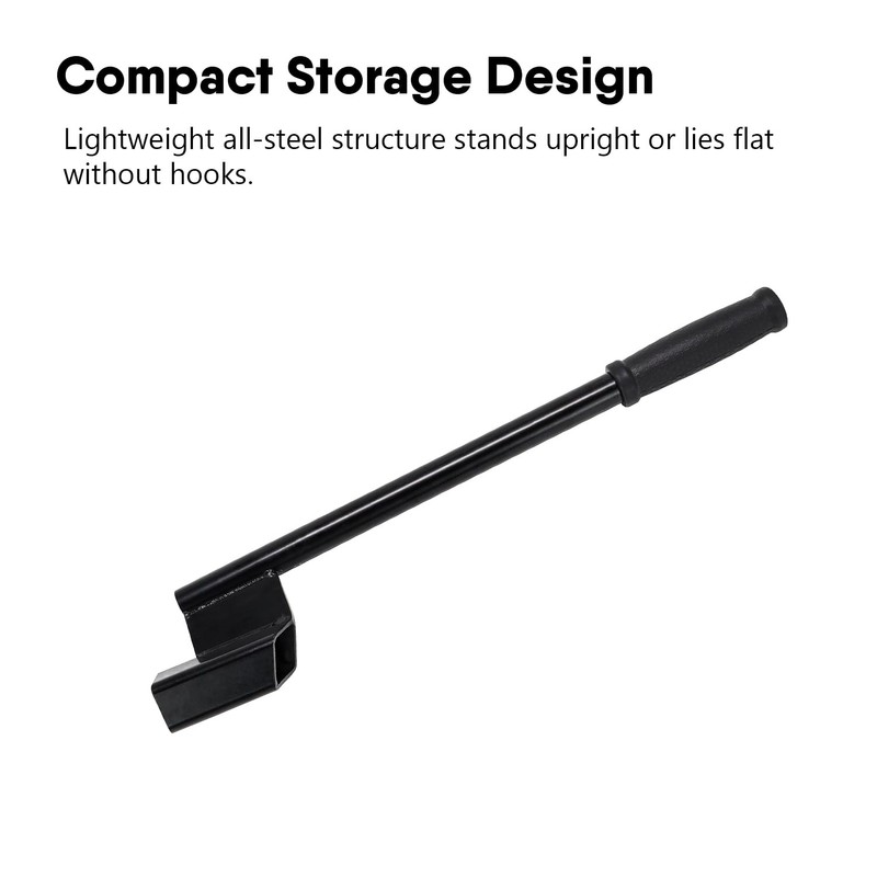 QZATTCAEN Heavy-Duty Container Door Leverage Tool Enhanced Persuader Bar with