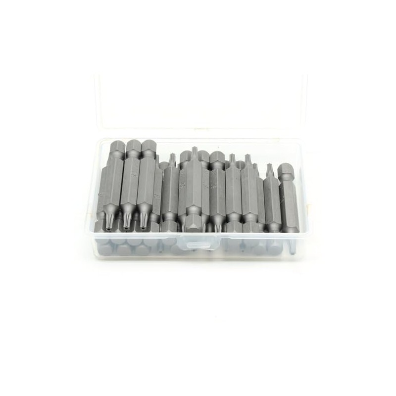 TEMO 25 pc T10H Tamper Proof Security Torx 6 Point