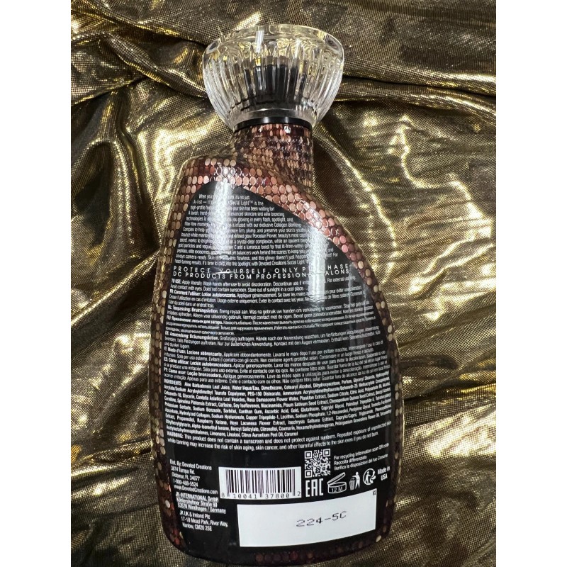 Devoted Creations Social Light Tanning lotion 13.5oz NEW NEW