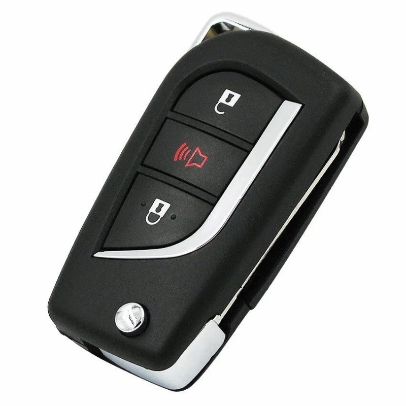 KeyMaster Upgraded Flip Smart Remote Key Fob for Toyota 4Runner
