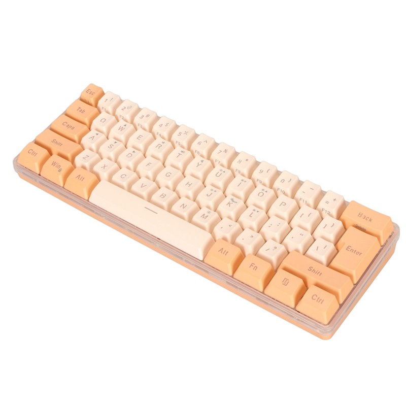 60% Wired Gaming Keyboard RGB Mini Keyboard Imitated Mechanical Technique
