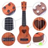 YEZI Kids Toy Classical Ukulele Guitar Musical Instrument, Brown |
