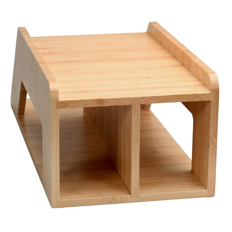 Mobilevision Bamboo Stand for Water Jugs/Large Beverage Jugs for Dispensing