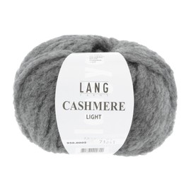 LANG YARNS Cashmere Light – Colour: Grey Melange (0005) – 25 g / Approx. 85 m Wool
