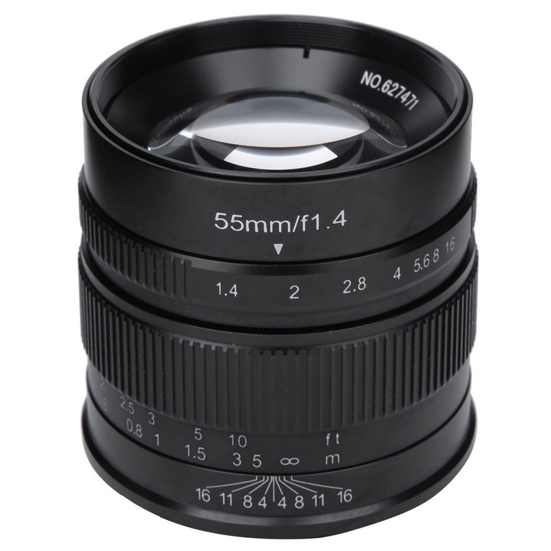 55mm F1.4 APSC Large Aperture Fixed Lens for Fuji FX