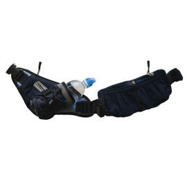 YURENIKUI Pro Pro Running Bottle Pouch (Light Purple x Navy), light purple × navy