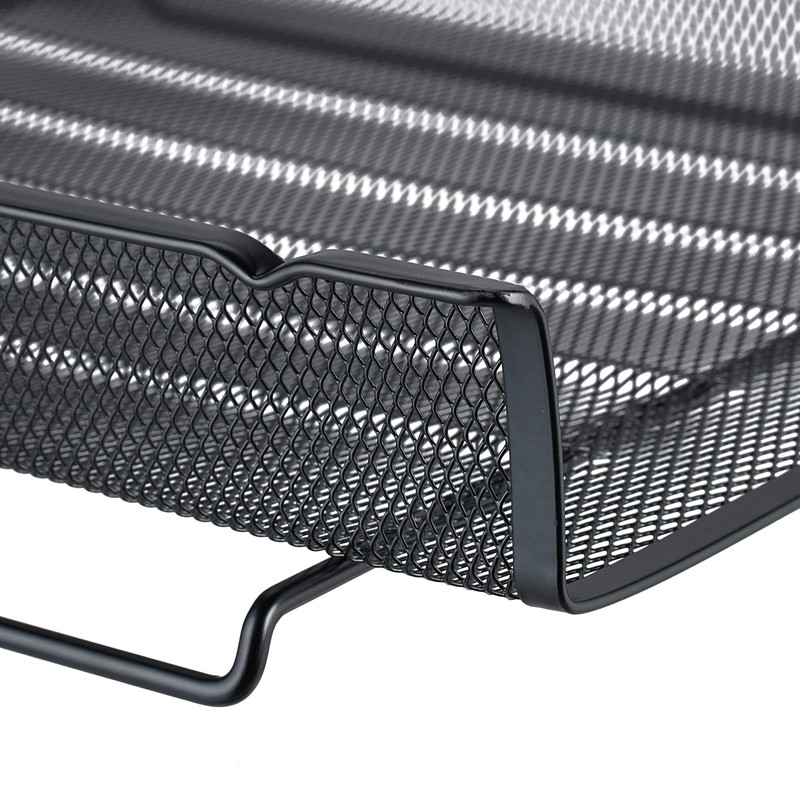 Relaxdays Document Tray, Stackable A4 Tray, Vertical, H x D: