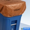 TRASH SMELL BUSTER 쓰레기통 생분해성 3개 쓰레기통에서 제거 밴드가 레몬