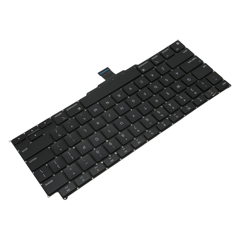 Replacement Keyboard Durable Reliable Replacement Keyboard for OS X Laptop