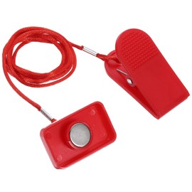 PATIKIL Universal Treadmill Magnet Safety Key 1.81inch, Treadmill Key Replacement with Magnetic Safety Switch Lock for Running Machine Image Gym, Red