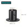 uxcell 1'' Dia Stainless Steel Pole Sockets Flange Rod Holder