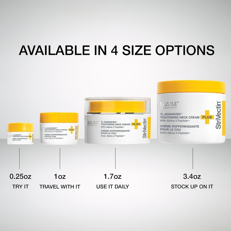 TL Advanced Tightening Neck Cream Plus by Strivectin for Unisex