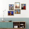 SESEAT 8x10 Picture Frame Natural Woodgrain, Display Pictures for Wall