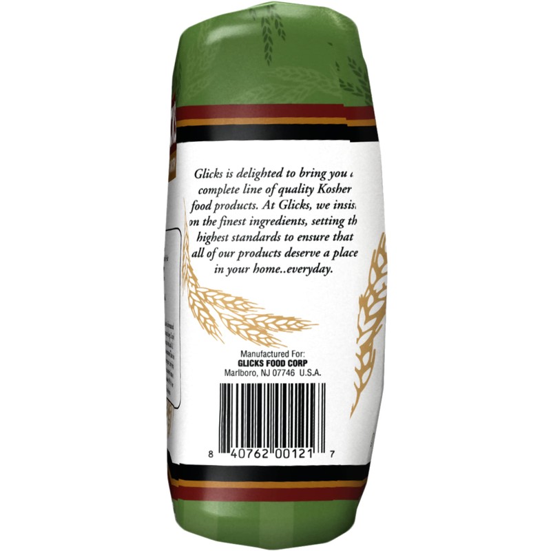 Glicks Unbleached High Gluten Flour, (3x5lb = 15 Pounds) Enriched,