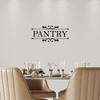 Pantry Vinyl Wall Decal Sticker Art Decal for Pantry Room