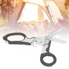 Folding Scissors Stainless Steel Clear Scale Wind Breaker Cutter Wrench