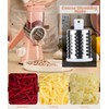Ourokhome Rotary Cheese Grater Hand Crank, Kitchen Shredder Speed Mandolin