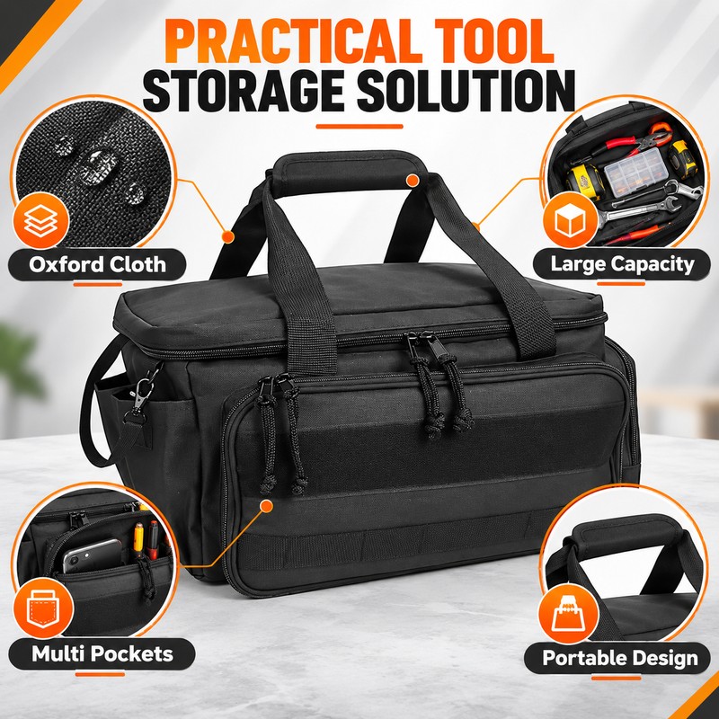 14-Inch Heavy Duty Tool Bag for Tool Storage – Durable