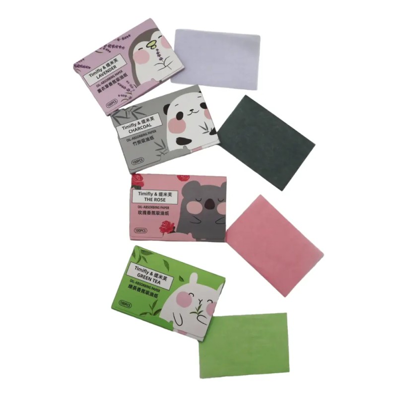 Papel Arroz Para Cara Absorbente Grasa Elimina Brillo 300 Pz