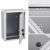 Wall Mount Mailbox, Lockable Secure Post Box, Letter Box for