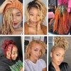 Dreadlock Extensions Human Hair #27 Blonde 10-100 Strands 100% Full
