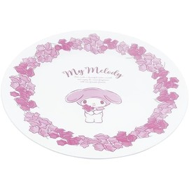 Sanrio SAN4220-2 My Melody Plate, My Melody, Approx. 7.7 inches (19.5 cm), Miscellaneous Goods, Sanrio Goods, Gift, Made in Japan