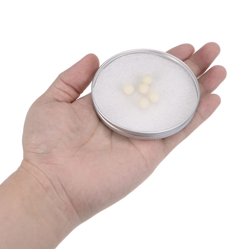 sourcing map PA Nylon Solid Plastic Balls 8 mm G3