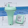 Inkbird Wireless Pool Thermometer and Receiver Set, Floating Thermometer with