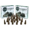 White Sage Incense Cones - Total 20 Cone Incense -