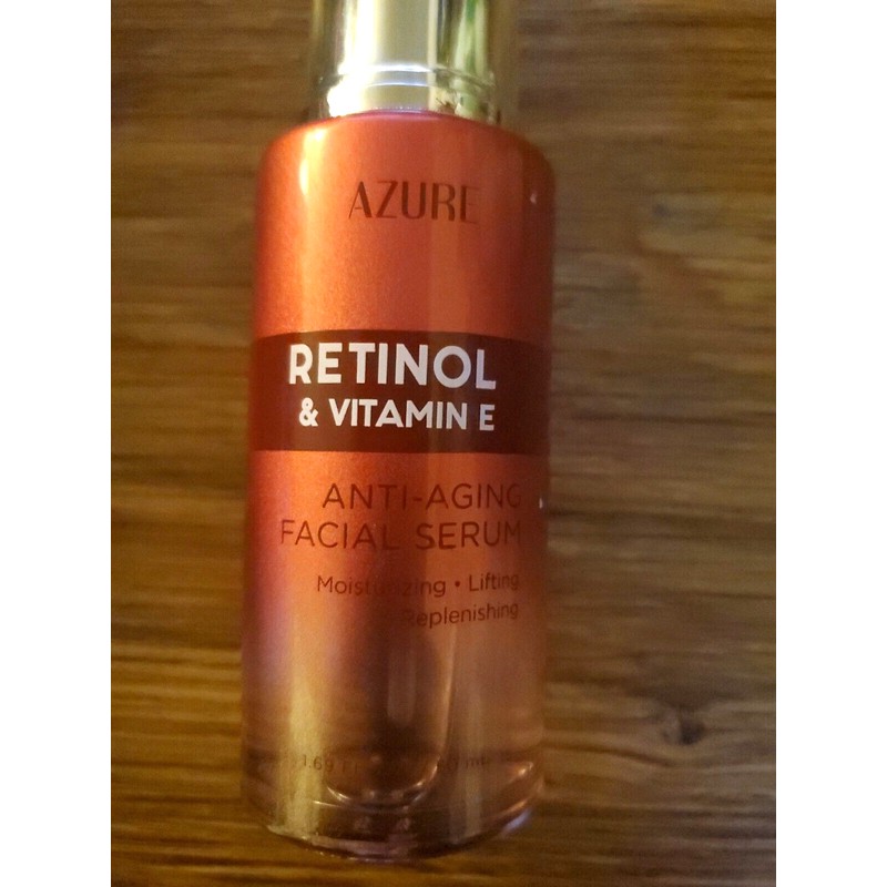 No AZURE RETINOL & VITAMIN E/ANTI-AGING FACIAL SERUM WRINKLE REDUCING