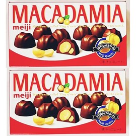 Macadamia Chocolate Candy,Chocolate Flavored Confectionery,Naturally And Artificially Flavored,Premium Dark Chocolate with Whole Macadamia Nuts, 2.25 Oz,2 Pack