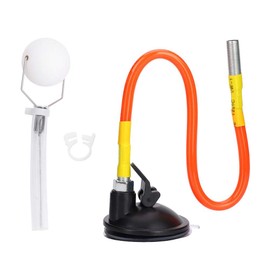 Qiilu Table Tennis Trainer, Table Tennis Trainer, Robot, Table Tennis Ball, Sucker, Adjustable, Ping Ping Pong Ball, Training Device, PVC, Rebound Ball, Training Device