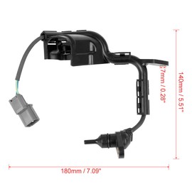 Motoforti Car Oil Temperature Sensor, for Honda Pilot 2003-2004, Metal, No.28650-RAY-004, Black