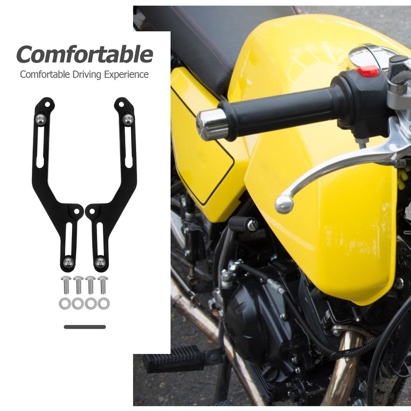 iplusmile 1 Pair Motorcycle Windscreen Adjusters Windshield Support Bracket Compatible