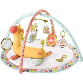 Fisher-Price Fisher Price Play Mat with Giraffe for Infants, Children, baby- Activity Gym