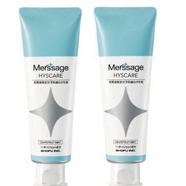 Matsukaze Mersage Hiscare 80 g 1,450 ppm Grapefruit Mint x 2 Packs (Dental Exclusive, Quasi-drug)