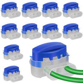 Supamz Cable Connectors, Pack of 10 Cable Connectors for Robotic Lawnmowers, Lawn Mowers, Automower 314 Waterproof Cable Clamps, Connection Clamps, Cable Connector for Gardena Robotic Lawnmower