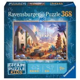 Ravensburger Escape Kids: Space Storm Strike 368 Piece Jigsaw Puzzle for Kids - 13267 - Every Piece is Unique, Pieces Fit Together Perfectly, 27 x 20 inches (70 x 50 cm) When Complete.