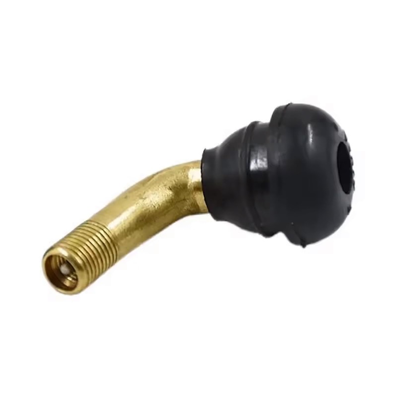 Audiofan Motorcycle Air Valve, L-Shaped, Rubber Tubeless Valve, Snap-in Valve,